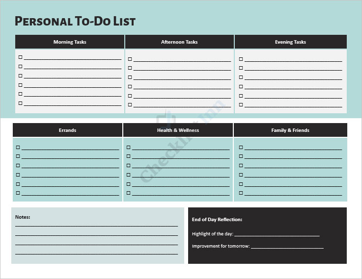 Personal-To-Do-List